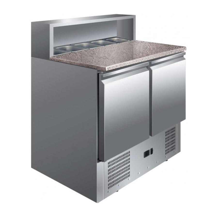 Mesa refrigerada PS900 2 puertas | ClimaHostelería