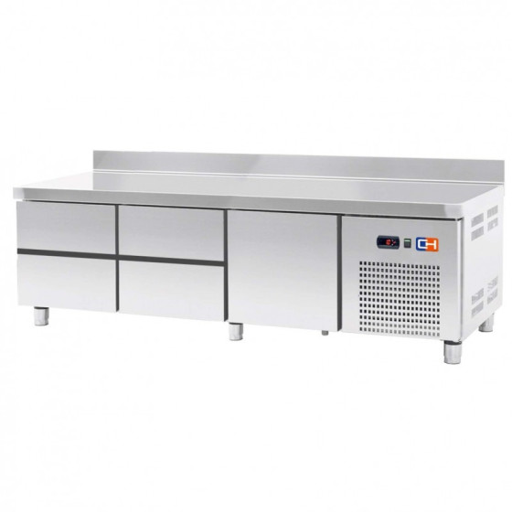 Mesa refrigerada baja TRCHB-180-4 | ClimaHostelería