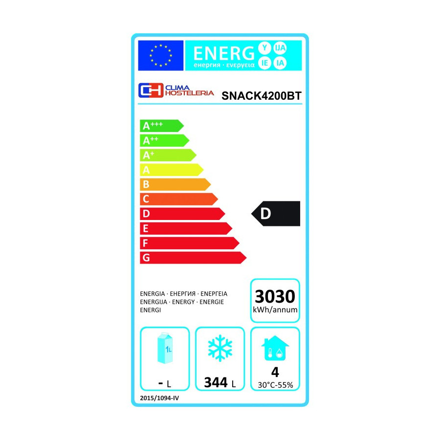 Mesa congelados snack SNACK4200BT | ClimaHostelería