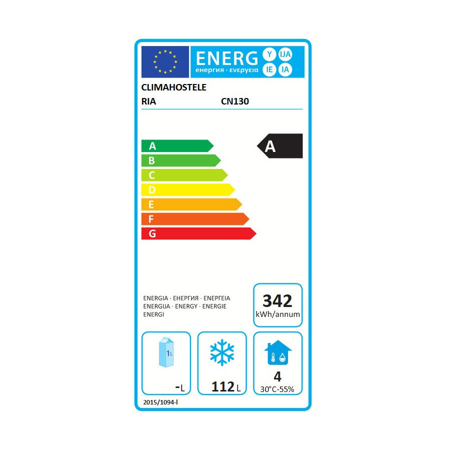 Congelador vertical CN130 | ClimaHostelería