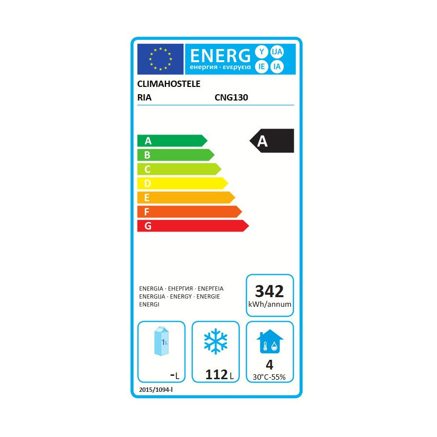 Congelador vertical CNG130 | ClimaHostelería