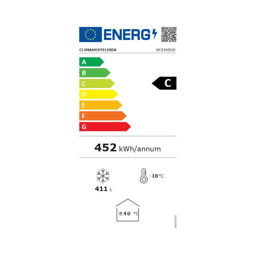 Arcón congelador HC430DUO | ClimaHostelería