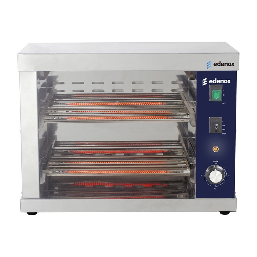 Tostadora Profesional Edenox TOST-2 | 3.25 kW | Doble Piso
