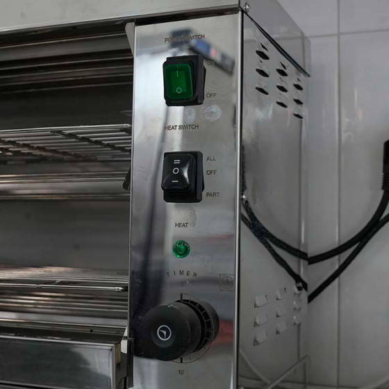 Tostadora Profesional Edenox TOST-2 | 3.25 kW | Doble Piso