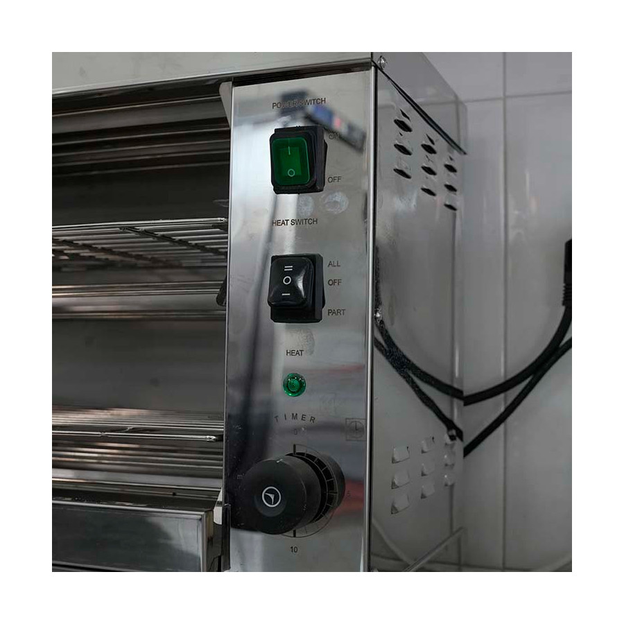 Tostadora Profesional Edenox TOST-2 | 3.25 kW | Doble Piso