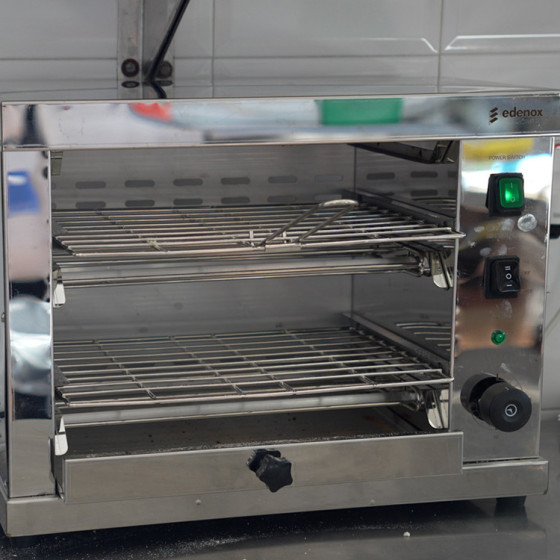 Tostadora Profesional Edenox TOST-2 | 3.25 kW | Doble Piso