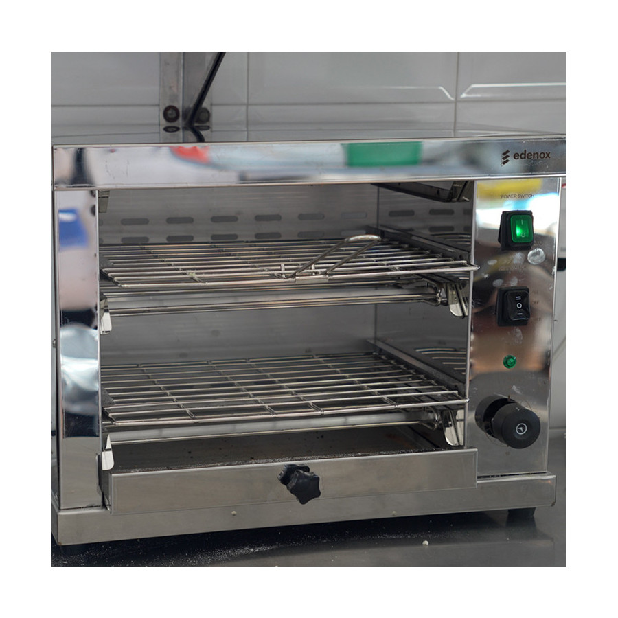 Tostadora Profesional Edenox TOST-2 | 3.25 kW | Doble Piso