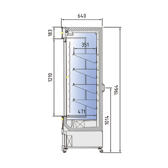 Mural refrigerado MRP-90 | ClimaHostelería
