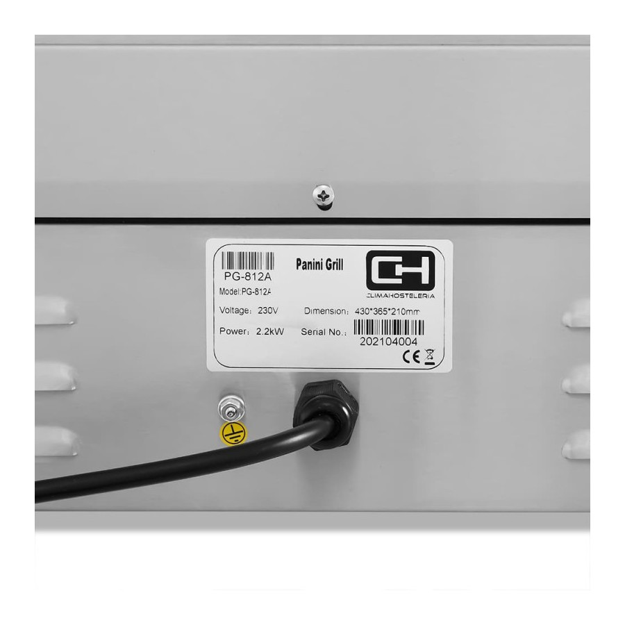 Grill eléctrico PG-812 | ClimaHostelería