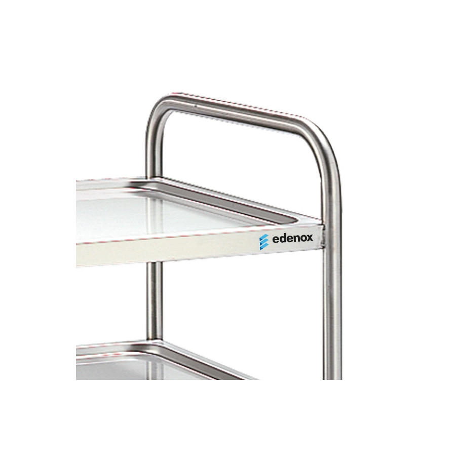 Carro de Servicio Edenox 3 Estantes | CE / CER | Inox AISI-304