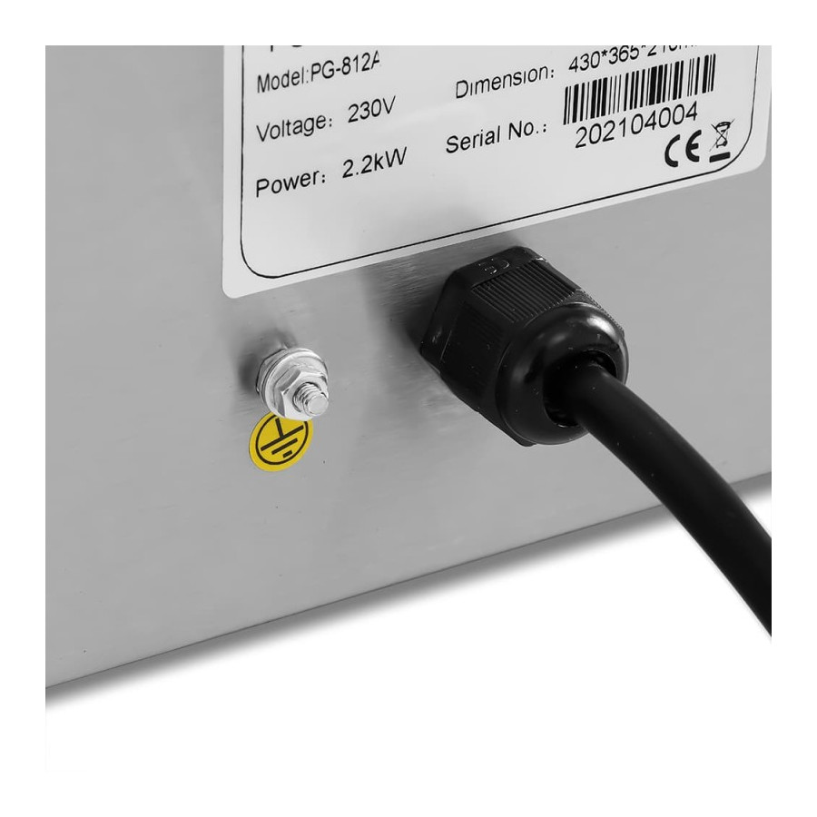 Grill eléctrico PG-812 | ClimaHostelería