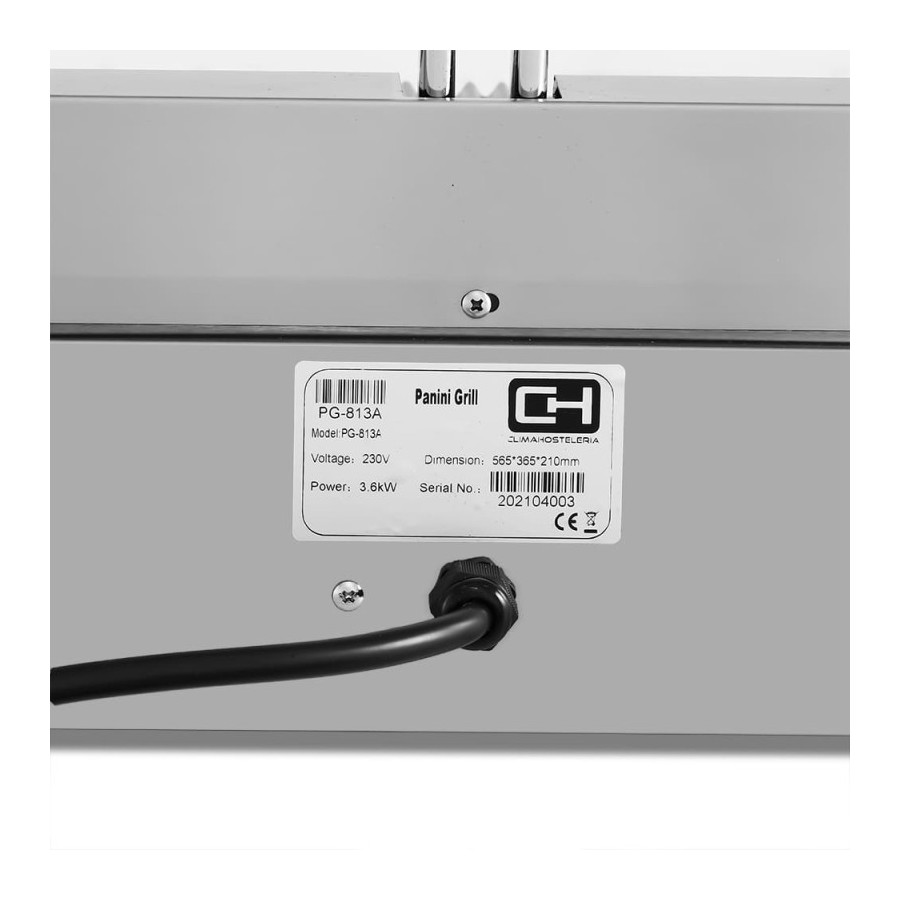 Grill eléctrico doble PG-813 | ClimaHostelería