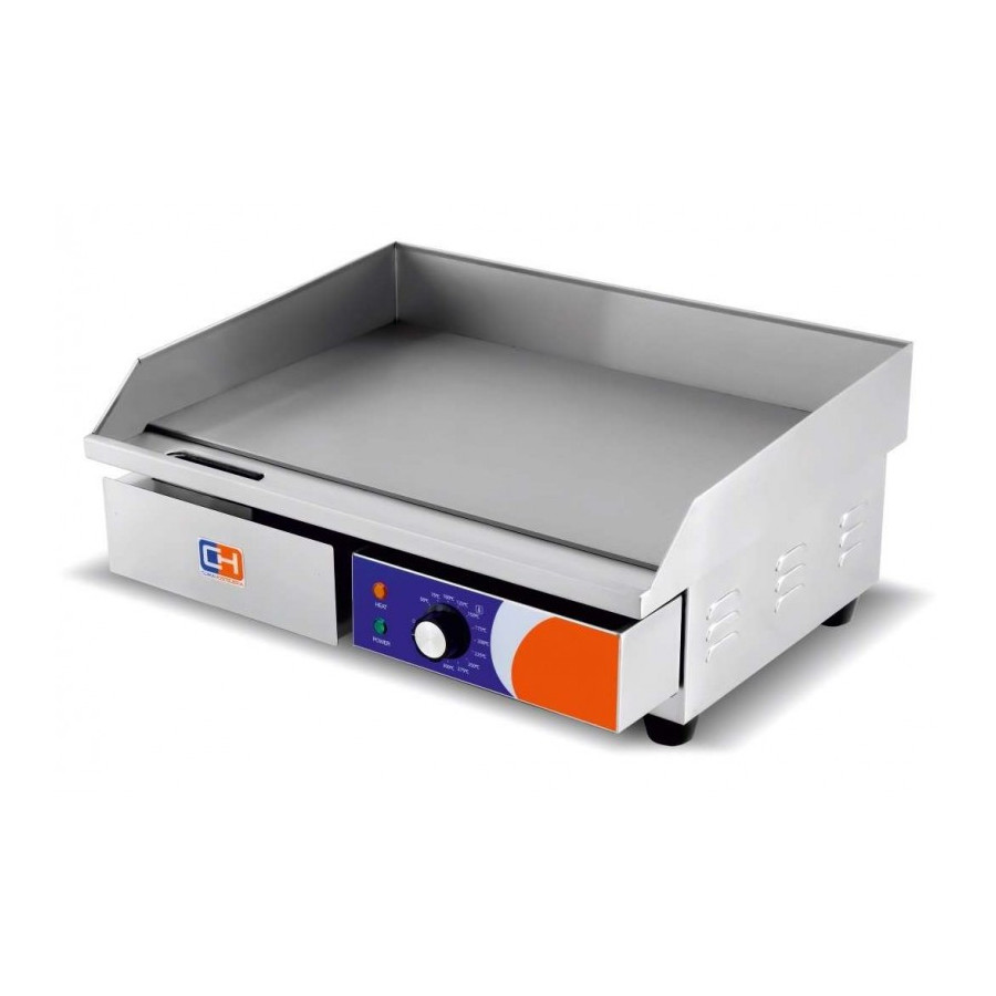 Plancha eléctrica EG-818 8 mm | ClimaHostelería