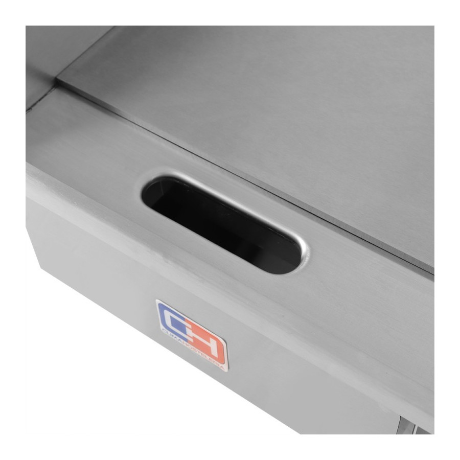 Plancha eléctrica EG-818 8 mm | ClimaHostelería