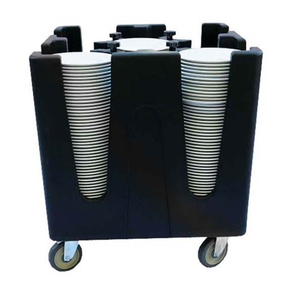 Carro para Platos Edenox CPPA | Ajustable | Polietileno | 180-480 Platos