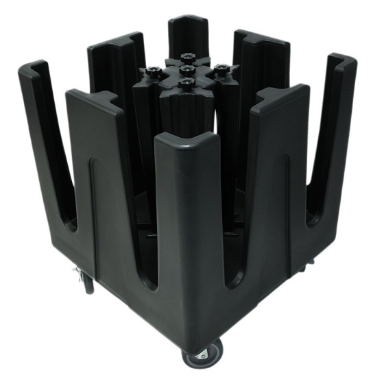 Carro para Platos Edenox CPPA | Ajustable | Polietileno | 180-480 Platos