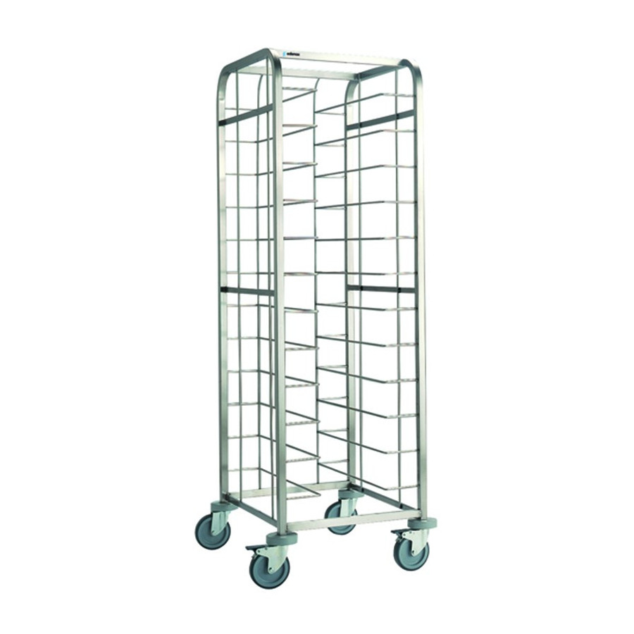 Carro para Bandejas de Autoservicio Edenox CBC | Inox AISI-304 | 12 y 24 Niveles