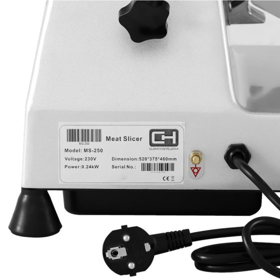 Cortadora de embutidos MS-250 | ClimaHostelería