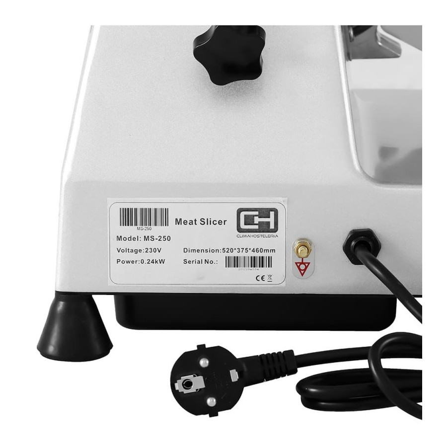 Cortadora de embutidos MS-250 | ClimaHostelería