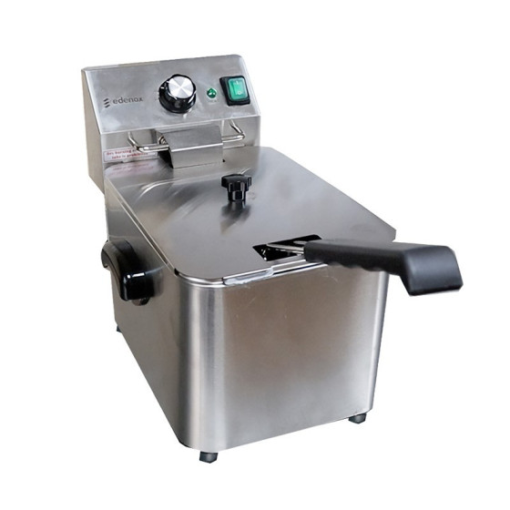 Freidora Eléctrica de Sobremesa Edenox TF | 4L, 8L y 10L | Inox