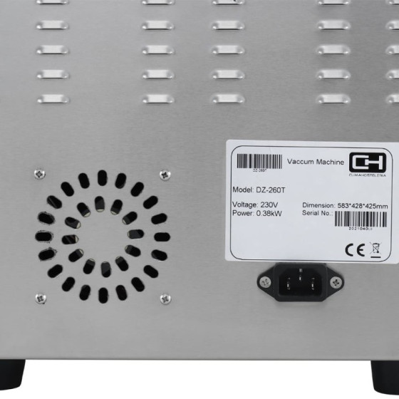 Envasadora al vacío DZ-260T | ClimaHostelería