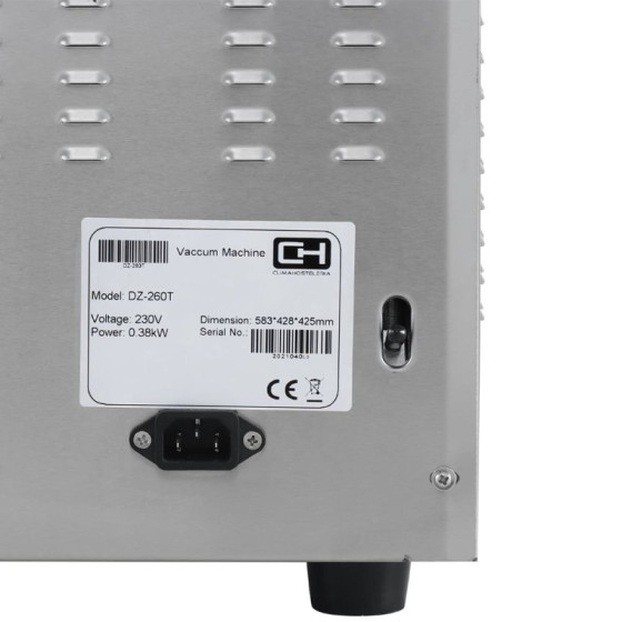 Envasadora al vacío DZ-260T | ClimaHostelería