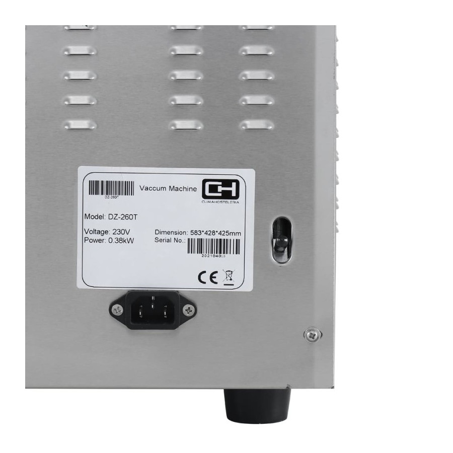 Envasadora al vacío DZ-260T | ClimaHostelería