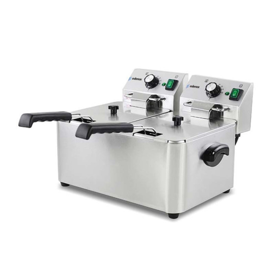 Freidora Eléctrica Doble Edenox TF-D | 4+4L, 8+8L y 10+10L
