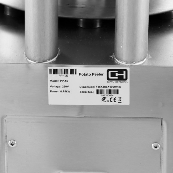 Peladora de patatas PEKIN PP-15 | ClimaHostelería
