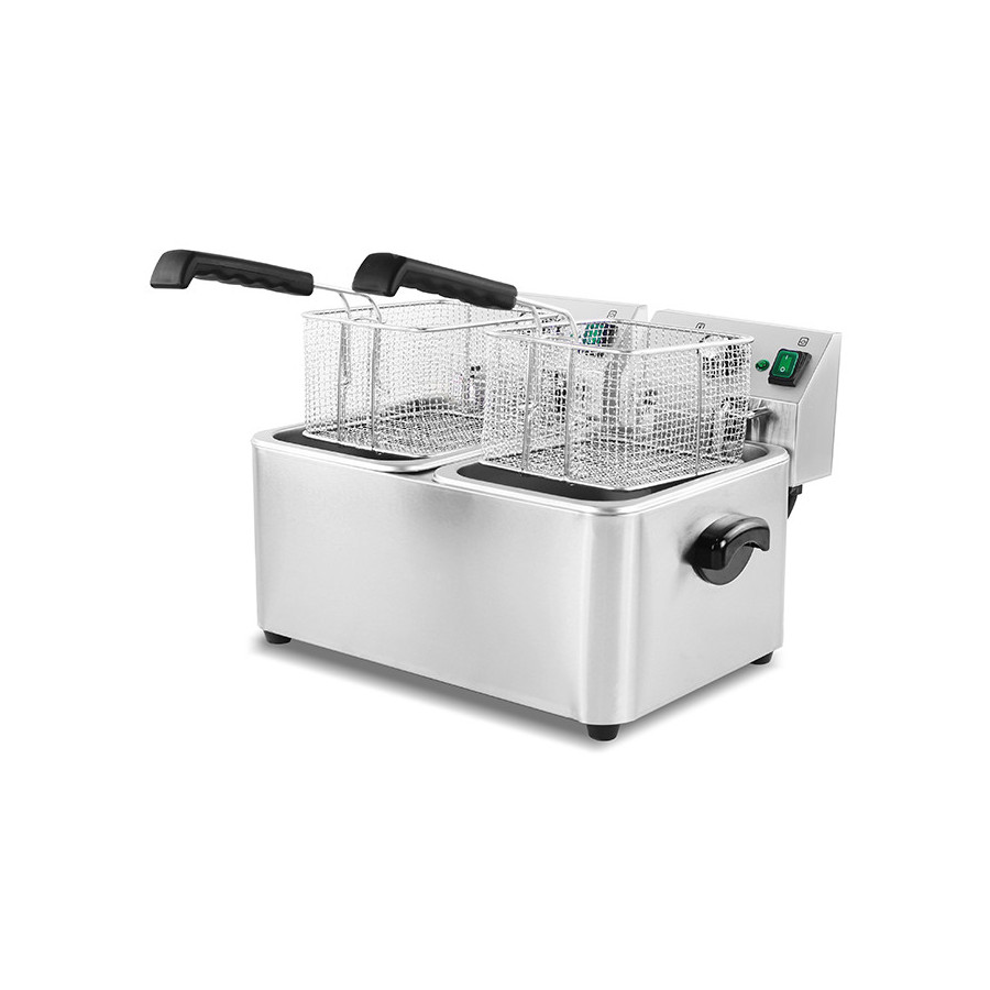 Freidora Eléctrica Doble Edenox TF-D | 4+4L, 8+8L y 10+10L