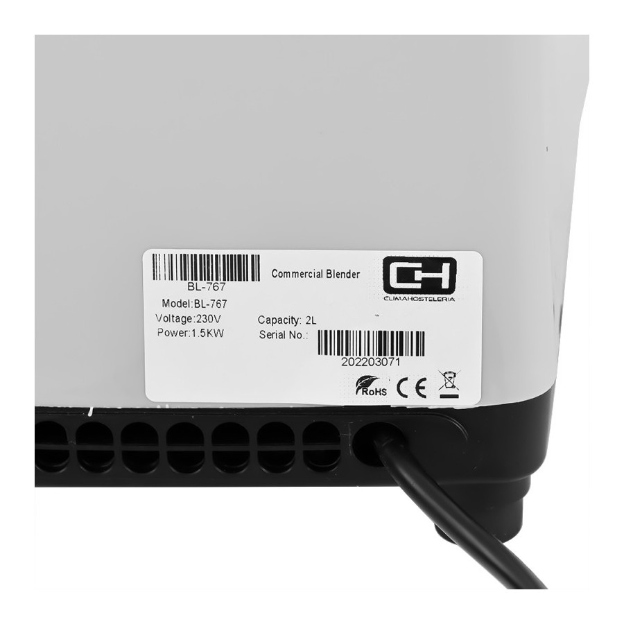 Licuadora trituradora BL-767 | ClimaHostelería