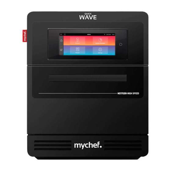 Horno de Cocción Acelerada Mychef Quick Wave 2XL | 5.7kW | Trifásico
