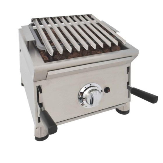 Arilex 40BAR | Barbacoa a gas con piedra volcánica