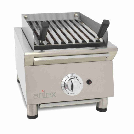 Arilex 40VASN Parrilla vasca a gas con piedra volcánica