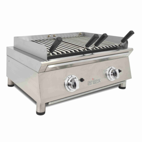 Arilex 70VASN | Parrilla vasca a gas 70 cm