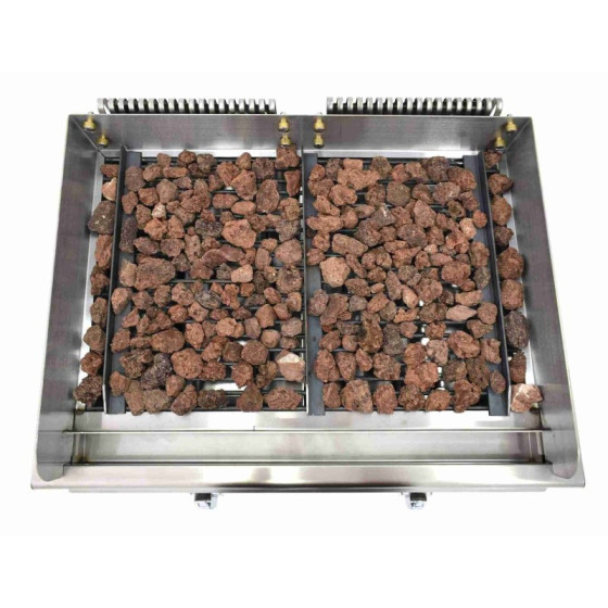 Arilex 70VASN | Parrilla vasca a gas 70 cm