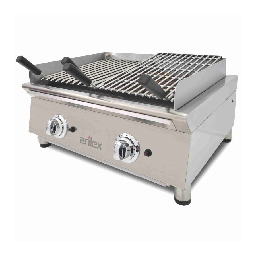 Arilex 70VASN | Parrilla vasca a gas 70 cm