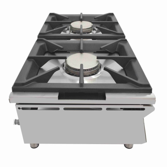Arilex 80CGN Cocina a gas sobremostrador de 2 fuegos