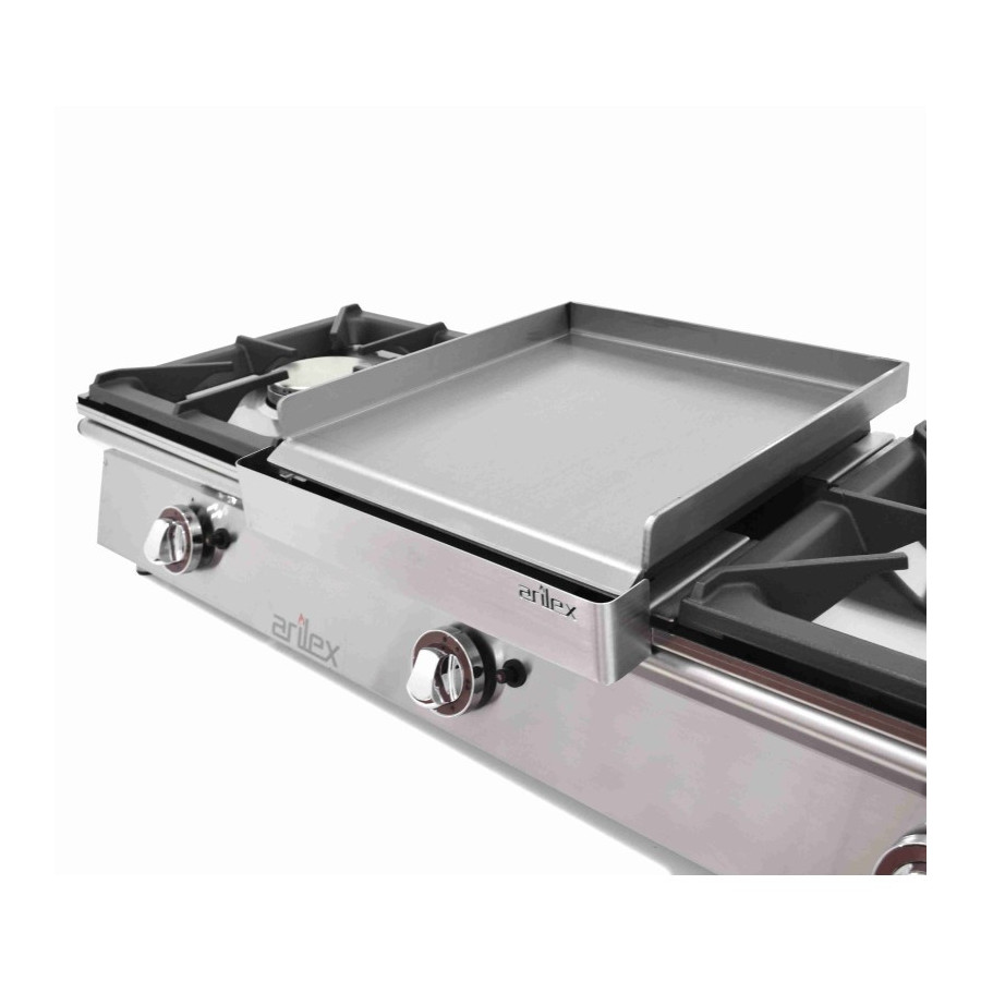 Arilex 120CGN Cocina a gas sobremostrador 3 fuegos