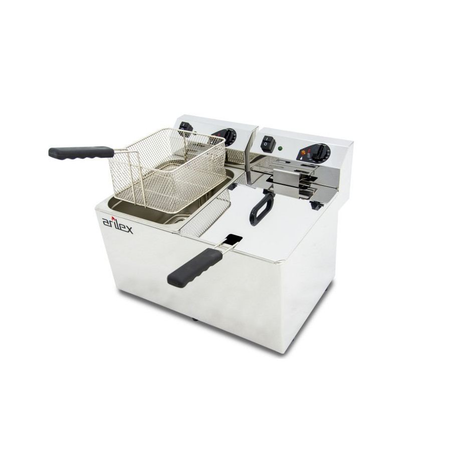 Arilex EVO1010 Freidora eléctrica EVOLUTION 10+10 L