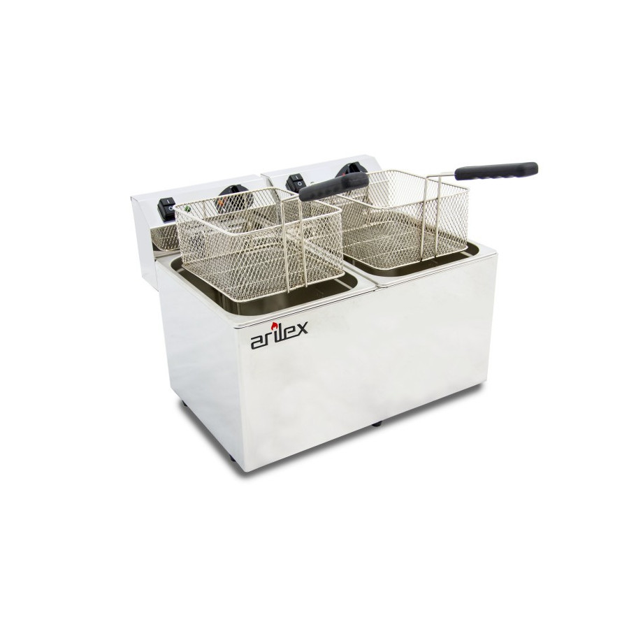 Arilex EVO1010 Freidora eléctrica EVOLUTION 10+10 L