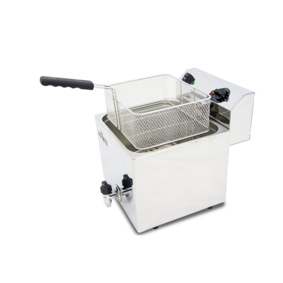 Freidora eléctrica Arilex EVO12G 12 L con grifo