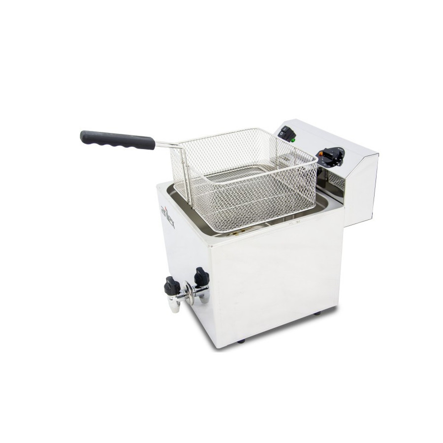 Freidora eléctrica Arilex EVO12G 12 L con grifo