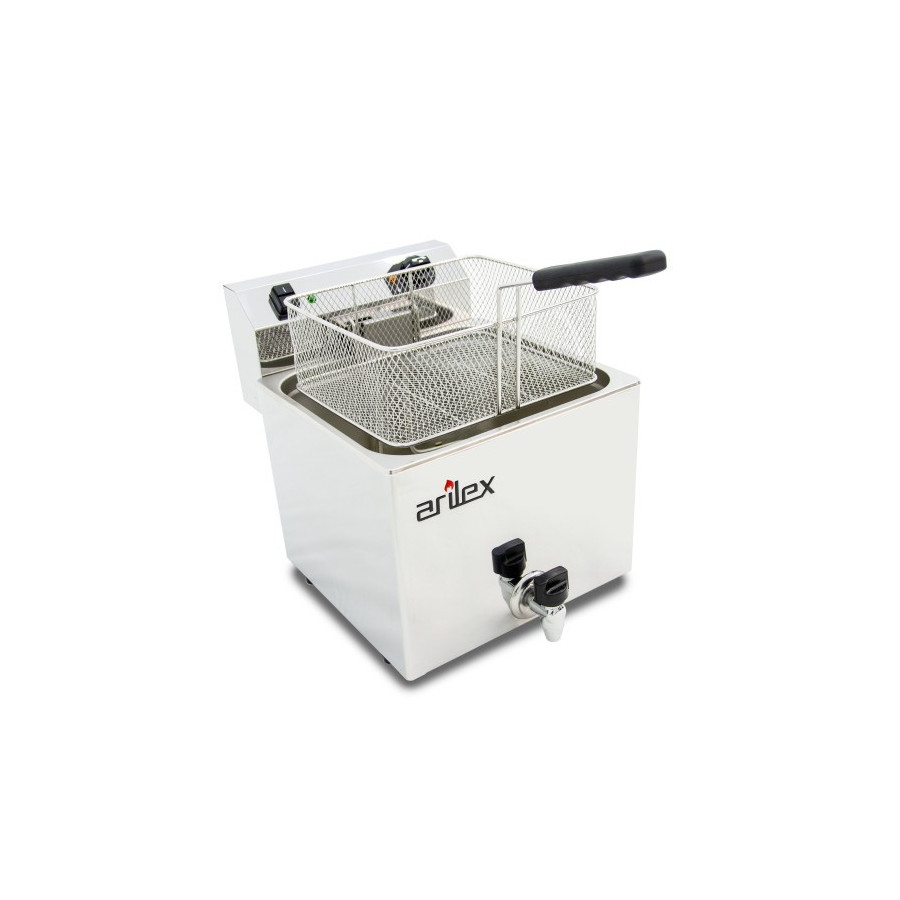 Freidora eléctrica Arilex EVO12G 12 L con grifo