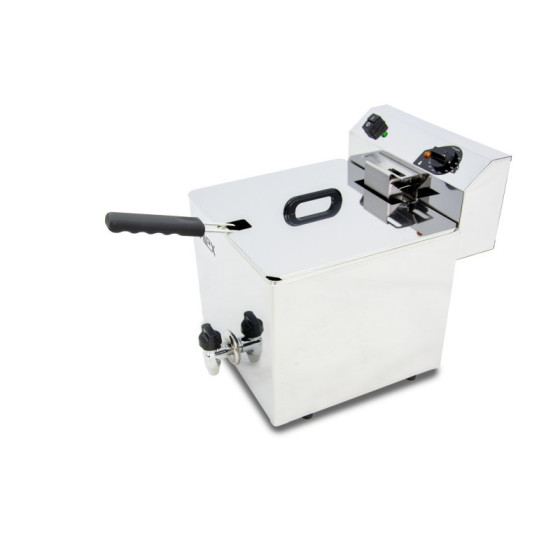 Freidora eléctrica Arilex EVO12G 12 L con grifo
