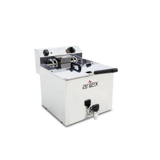 Freidora eléctrica Arilex EVO12GTR | 12 L con grifo