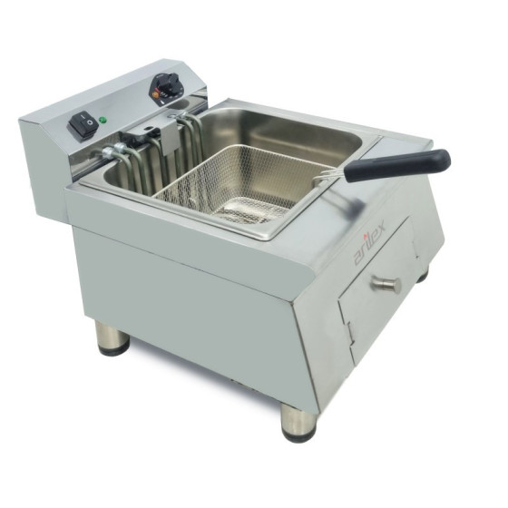 Freidora eléctrica Arilex 40FRE12GTR 12 L