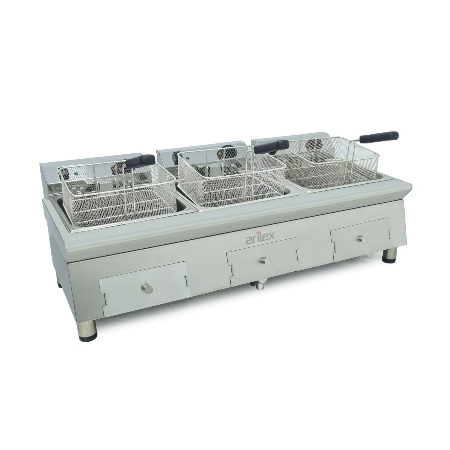 Freidora eléctrica Arilex 100FRE121212GTR