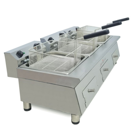 Freidora eléctrica Arilex 100FRE121212GTR
