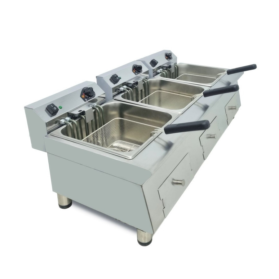 Freidora eléctrica Arilex 100FRE121212GTR